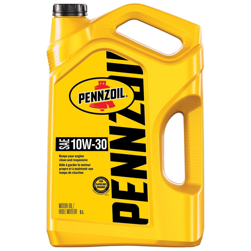 10W30 Motor Oil, 5-L Jug F8U3