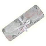 Cotton Muslin Baby Swaddle Blanket, Tulips Z6W7 - product image 1