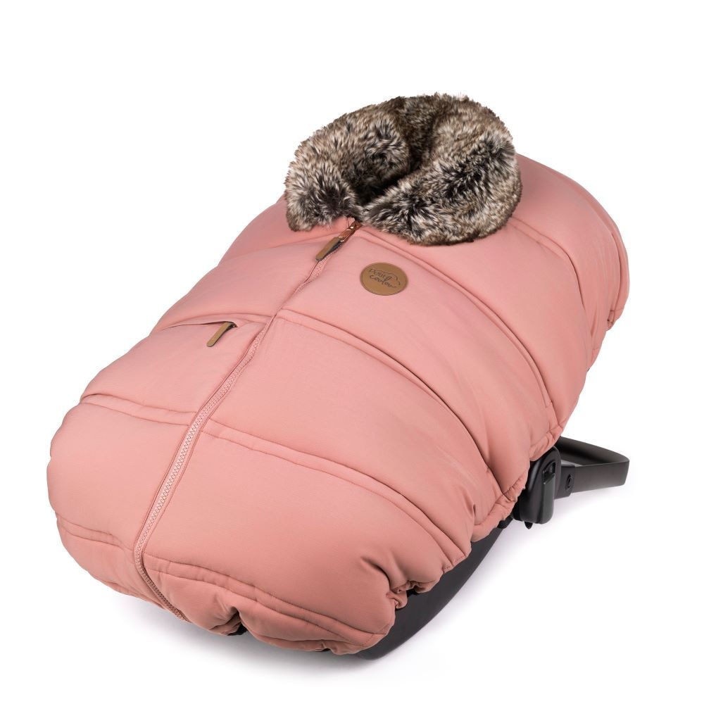 Coulou Winter Baby Car Seat Cover, Blush A8K5 - product image 1