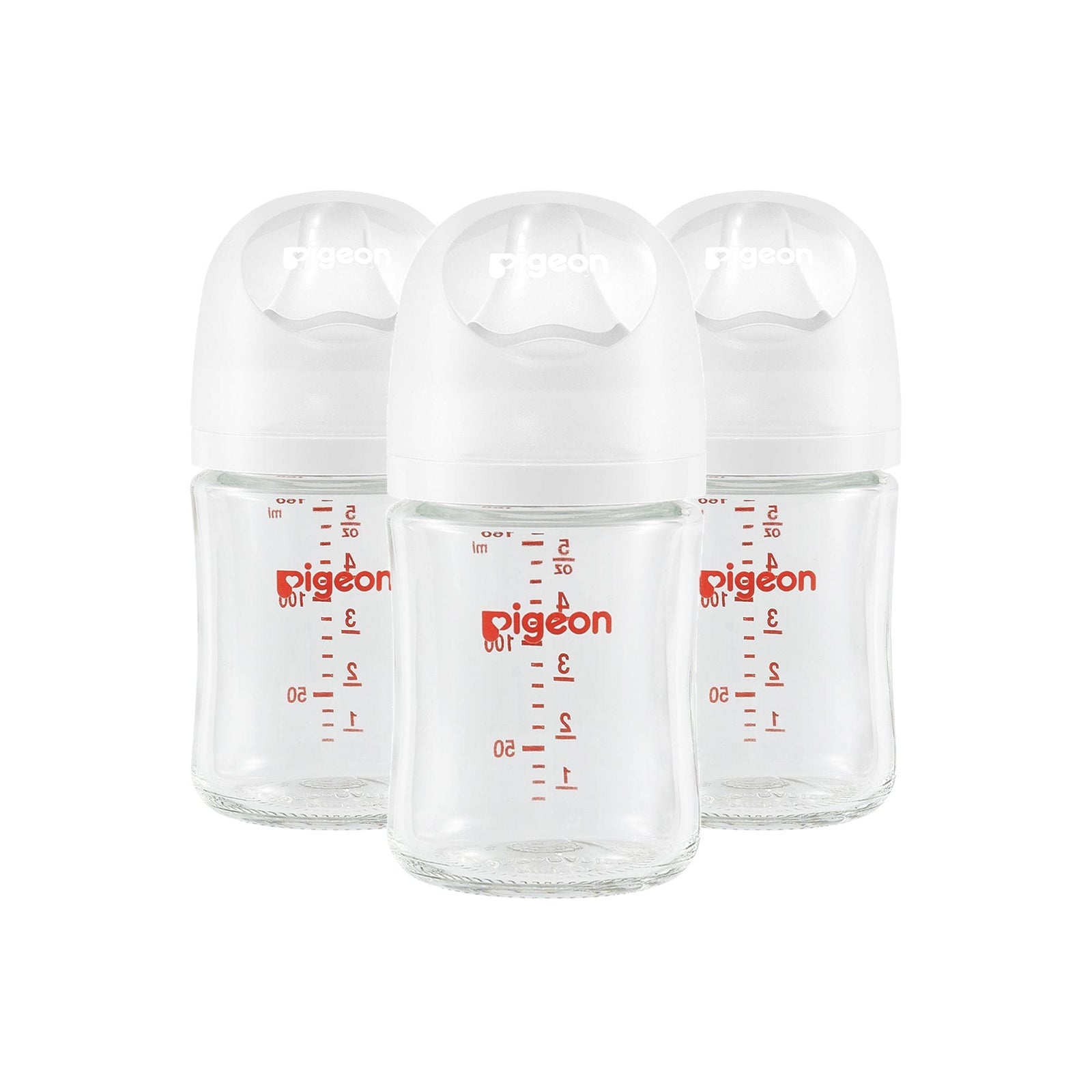 Glass Bottle with Silicone Nipple (SS), 5-oz, 0 Months+, 3-pk T3W9 - product image 1
