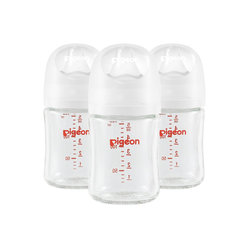 Glass Bottle with Silicone Nipple (SS), 5-oz, 0 Months+, 3-pk T3W9