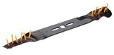 Power Rake Universal 6-in-1 Replacement Lawn Mower Blade, 21-in/22-in, Removable Tines B6F0 - product image 1
