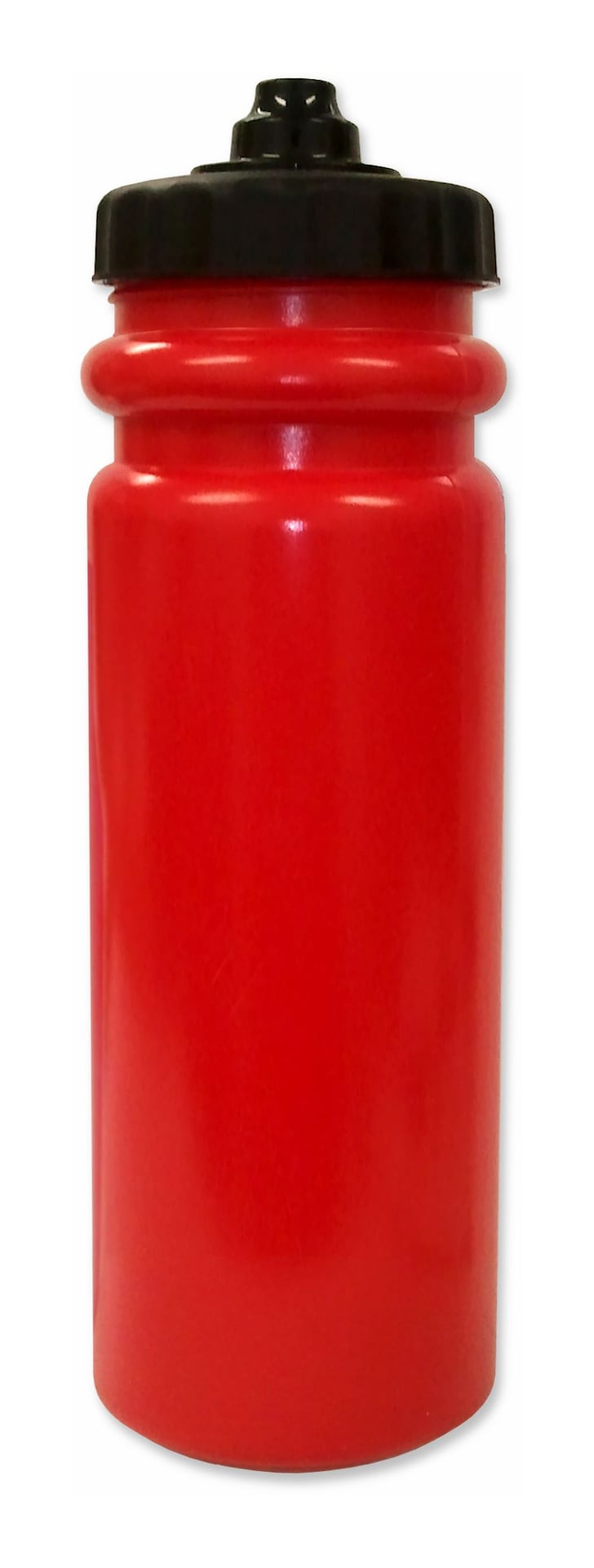 Squeeze Hockey/Sports Water Bottle, Red, 28.7-oz L5J2 - product image 1