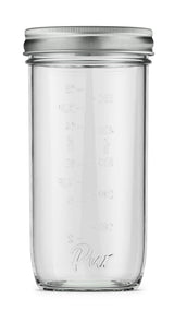 BPA-Free Wide Mouth Canning Jars, 24-oz, 6-pk N1J7 - product image 1
