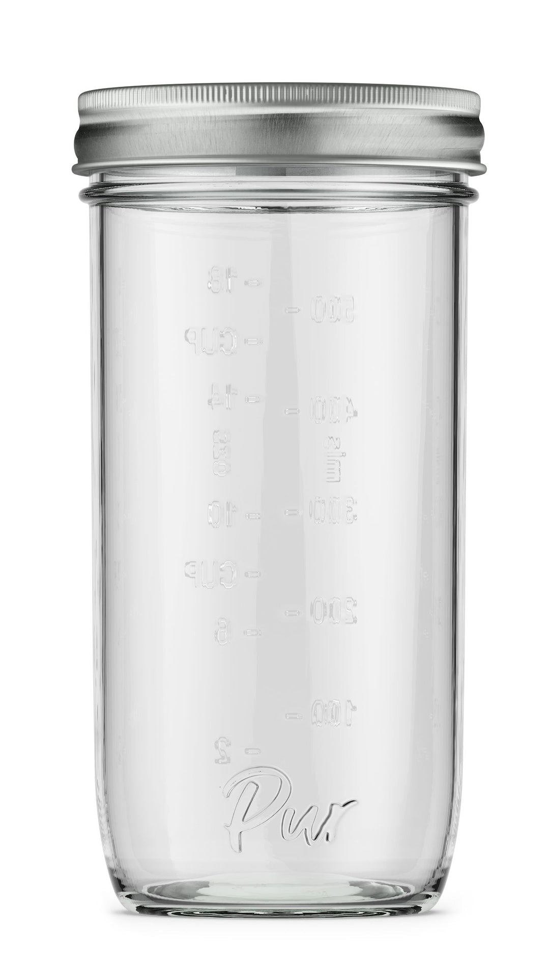 BPA-Free Wide Mouth Canning Jars, 24-oz, 6-pk N1J7 - product image 1