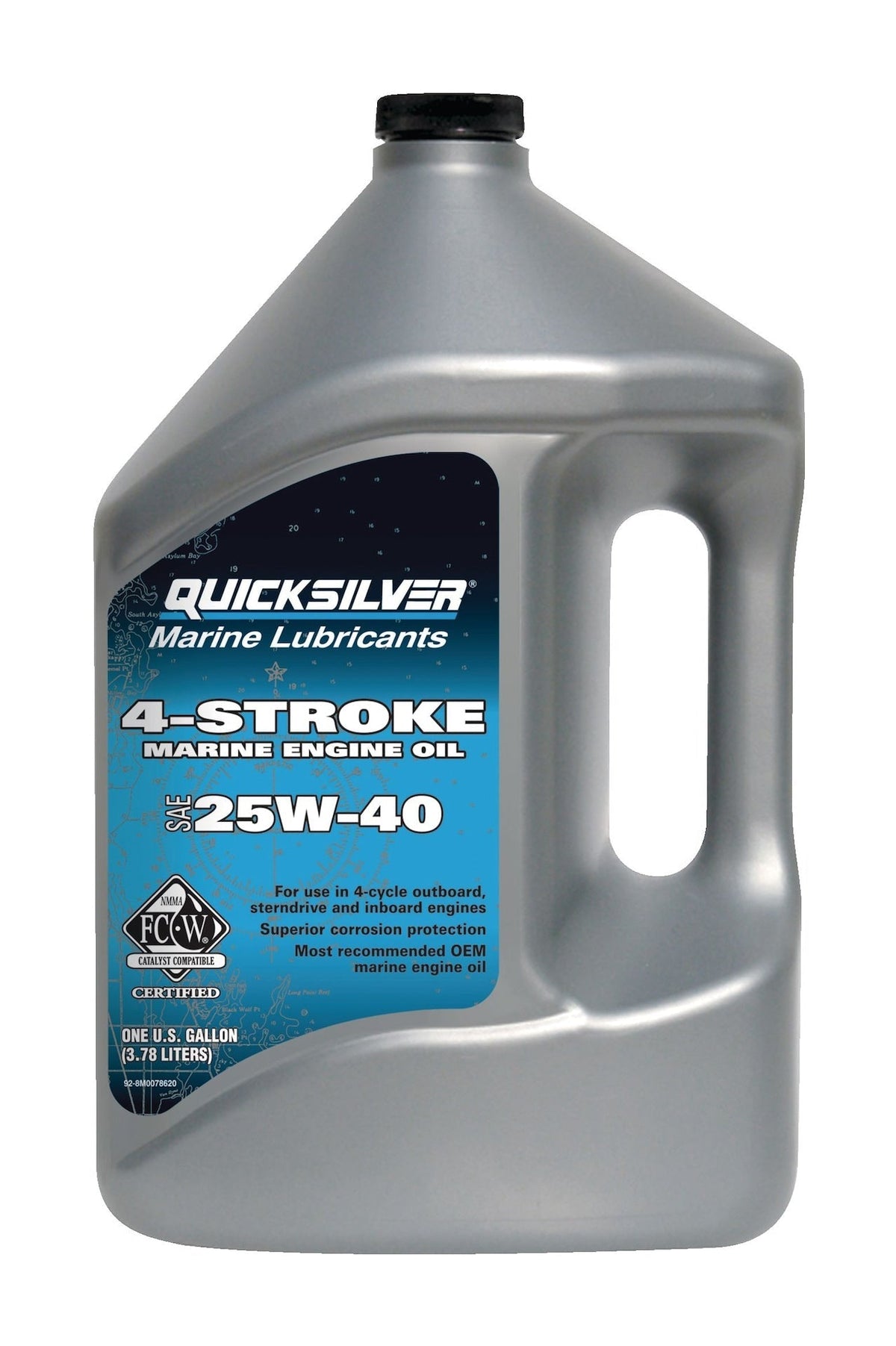 4-Stroke Marine Engine Oil 25W40, 3.78-L I1G5 - product image 1
