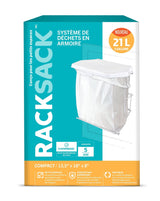 Rack Sack Expandable Kitchen Garbage Bag Holder, Fits 15-L or 21-L bags, Includes 5 bags N1E3 - product image 2