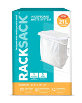 Rack Sack Expandable Kitchen Garbage Bag Holder, Fits 15-L or 21-L bags, Includes 5 bags N1E3 - product image 3