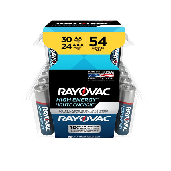 AA30/AAA24 Battery Combo Pack, 54-pk V2X4