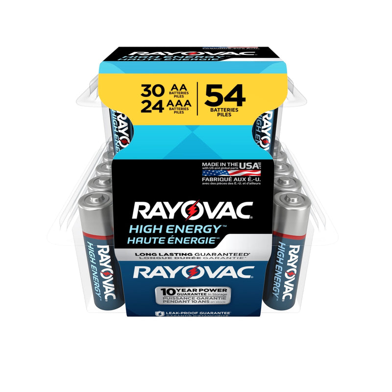AA30/AAA24 Battery Combo Pack, 54-pk V2X4