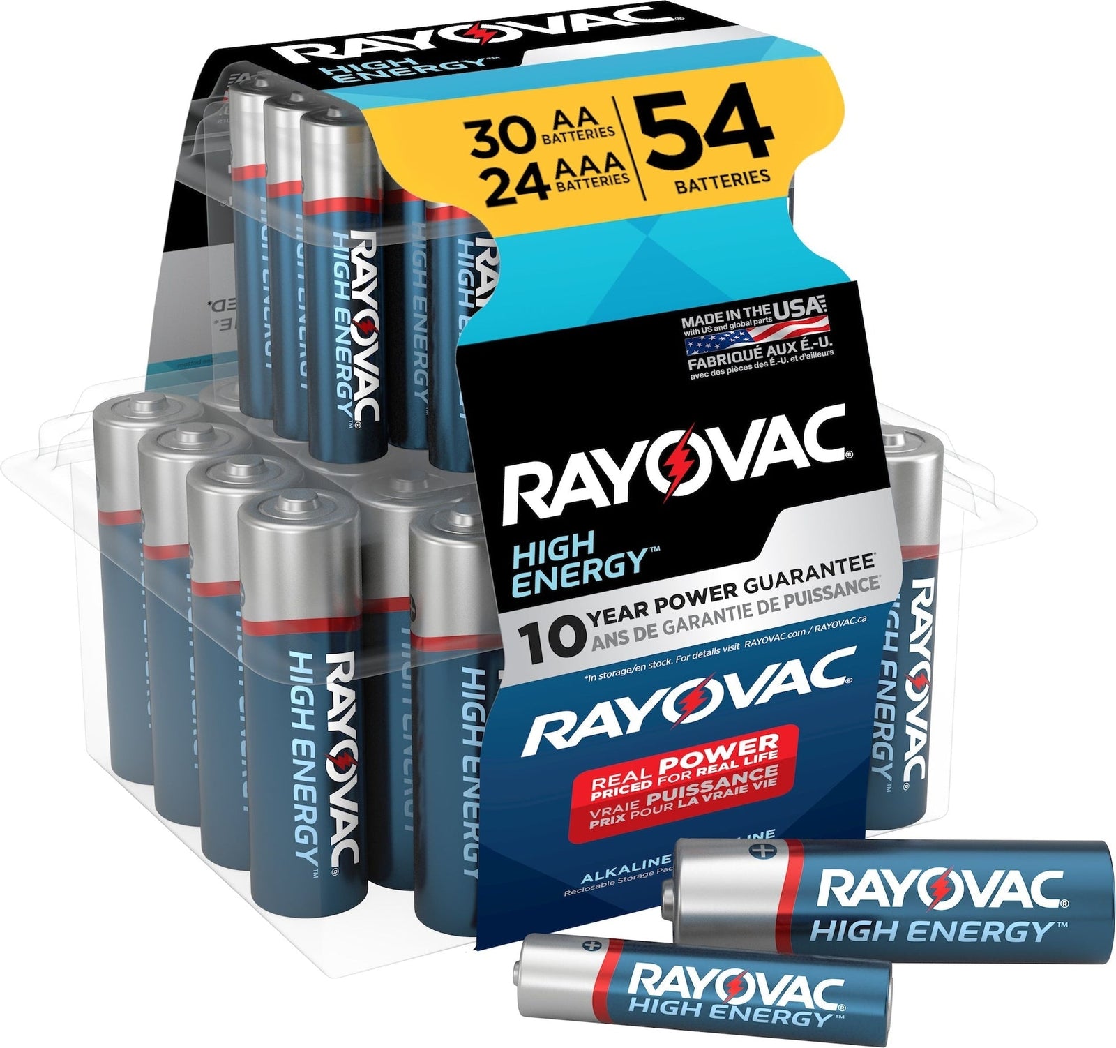 AA30/AAA24 Battery Combo Pack, 54-pk V2X4 - product image 3