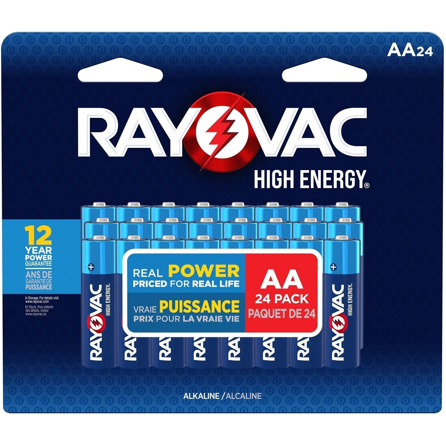 HIGH ENERGY AA Alkaline Batteries, Long Lasting, All Purpose, 24-pk C2H0 - product image 1