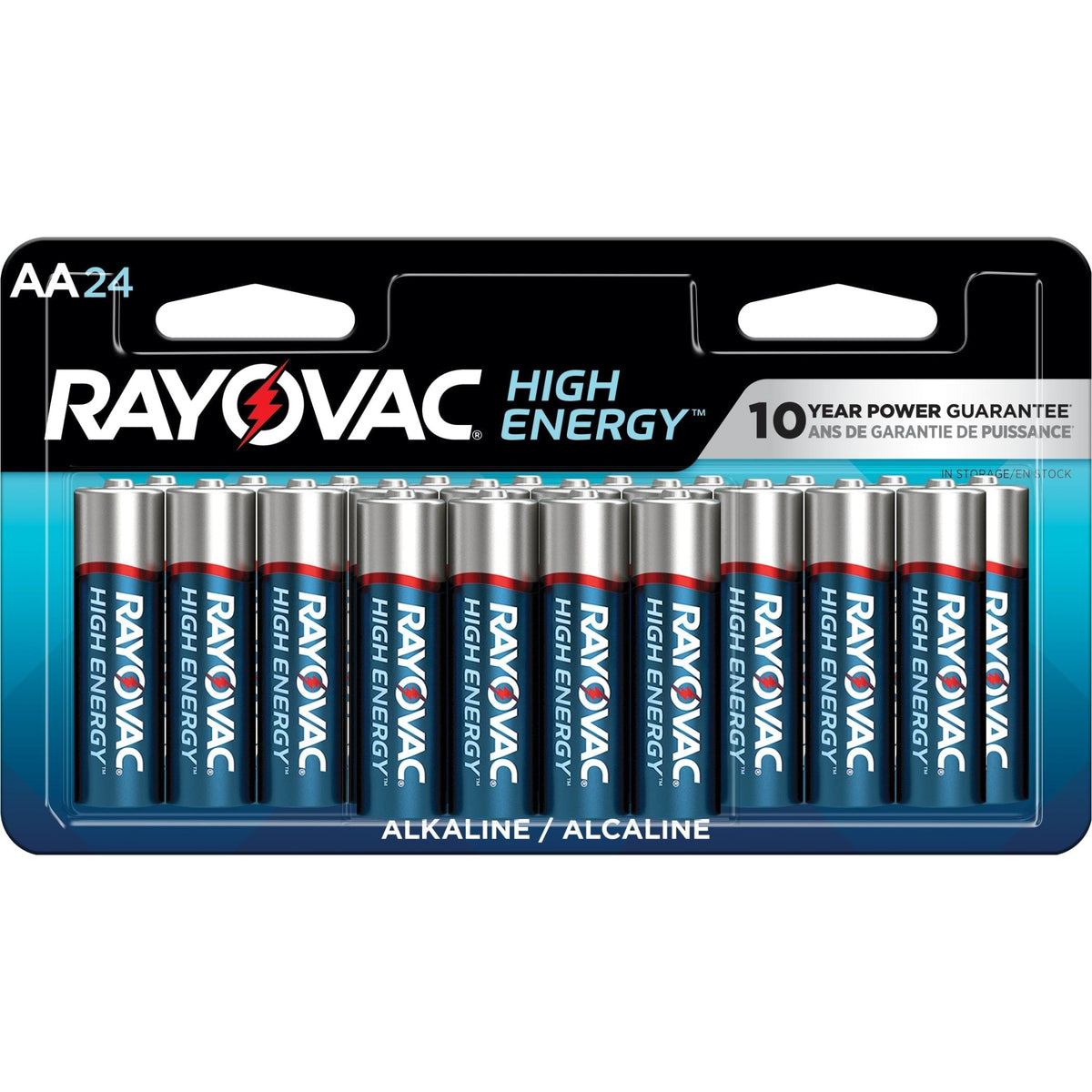 HIGH ENERGY AA Alkaline Batteries, Long Lasting, All Purpose, 24-pk C2H0 - product image 2