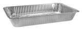 Foil Reusable Full Deep Steam Baking Pan, Silver, 21-in, for Baking/Cooking/Steaming W4U4 - product image 1