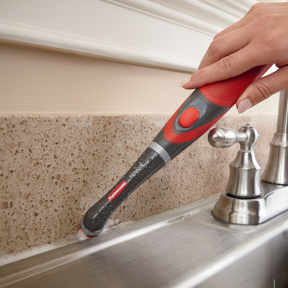 Reveal Power Scrubber, Battery-Powered Cleaning Scrub Brush with Oscillating Head E7A5 - product image 6