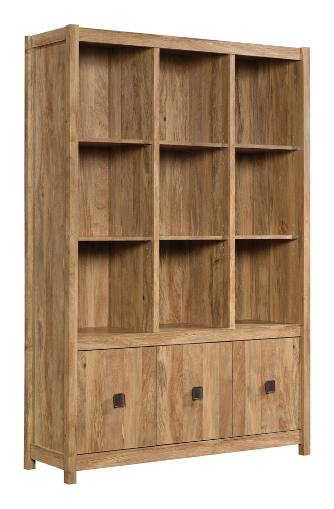 Cannery Bridge 3-Door Bookcase/Bookshelf Storage Cabinet, Sindoori Mango Finish E7A5 - product image 1