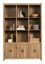 Cannery Bridge 3-Door Bookcase/Bookshelf Storage Cabinet, Sindoori Mango Finish E7A5 - product image 2