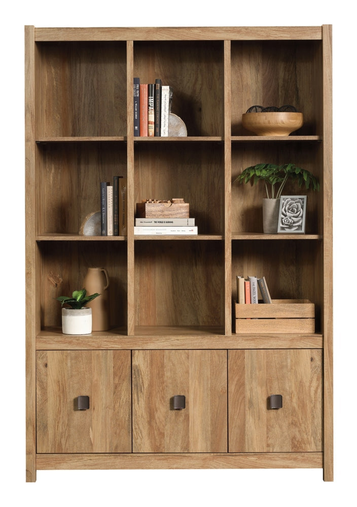 Cannery Bridge 3-Door Bookcase/Bookshelf Storage Cabinet, Sindoori Mango Finish E7A5 - product image 2