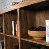 Cannery Bridge 3-Door Bookcase/Bookshelf Storage Cabinet, Sindoori Mango Finish E7A5 - product image 4