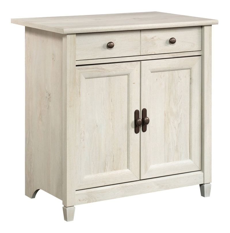 Edge Water 2-Door Storage Cabinet With Adjustable Shelf, Chalked Chestnut Finish N7J3