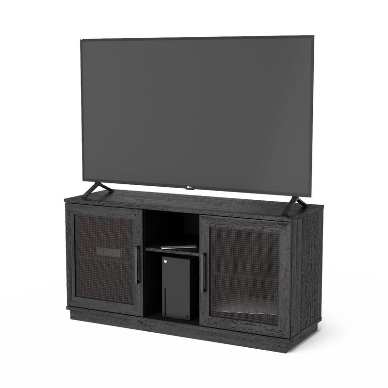 Tiffin TV Stand, Black D8H8
