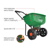 Turf Builder Deluxe Edgeguard Broadcast Spreader, 15,000 sq. ft. V5M4 - product image 2