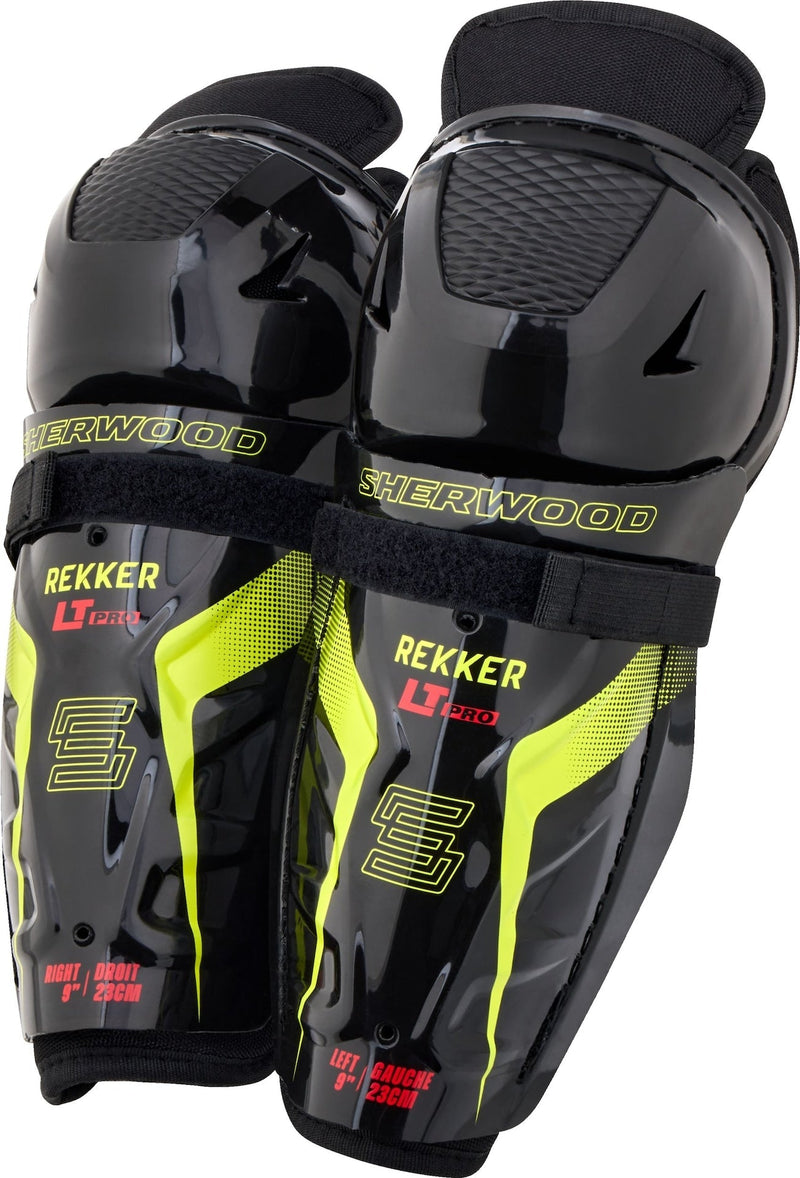 Rekker LT Pro Hockey Shin Guards, Youth, Assorted Sizes R7E1