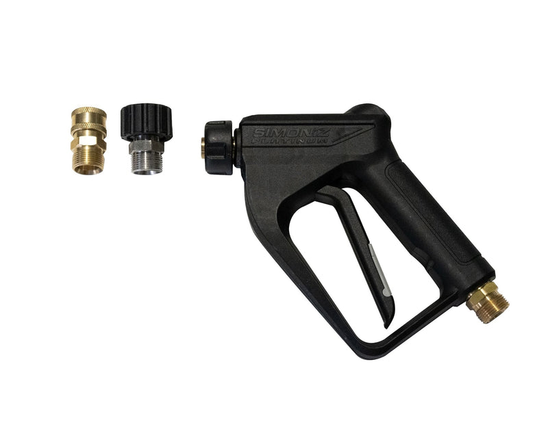 Platinum Replacement Metal Car Wash Gun, Black X3U6