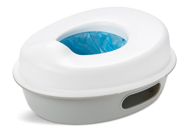 Go Time 3-in-1 Potty Training Toilet, White, Ages 18m+ C3G8