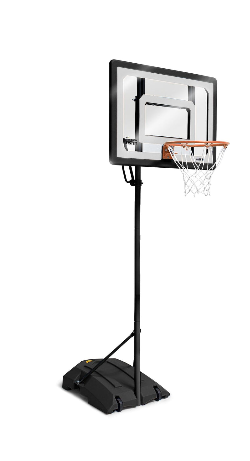 Pro Mini Kids' Portable Adjustable Poolside Basketball Backboard, Hoop & Net System with Ball, 33-in N5R3