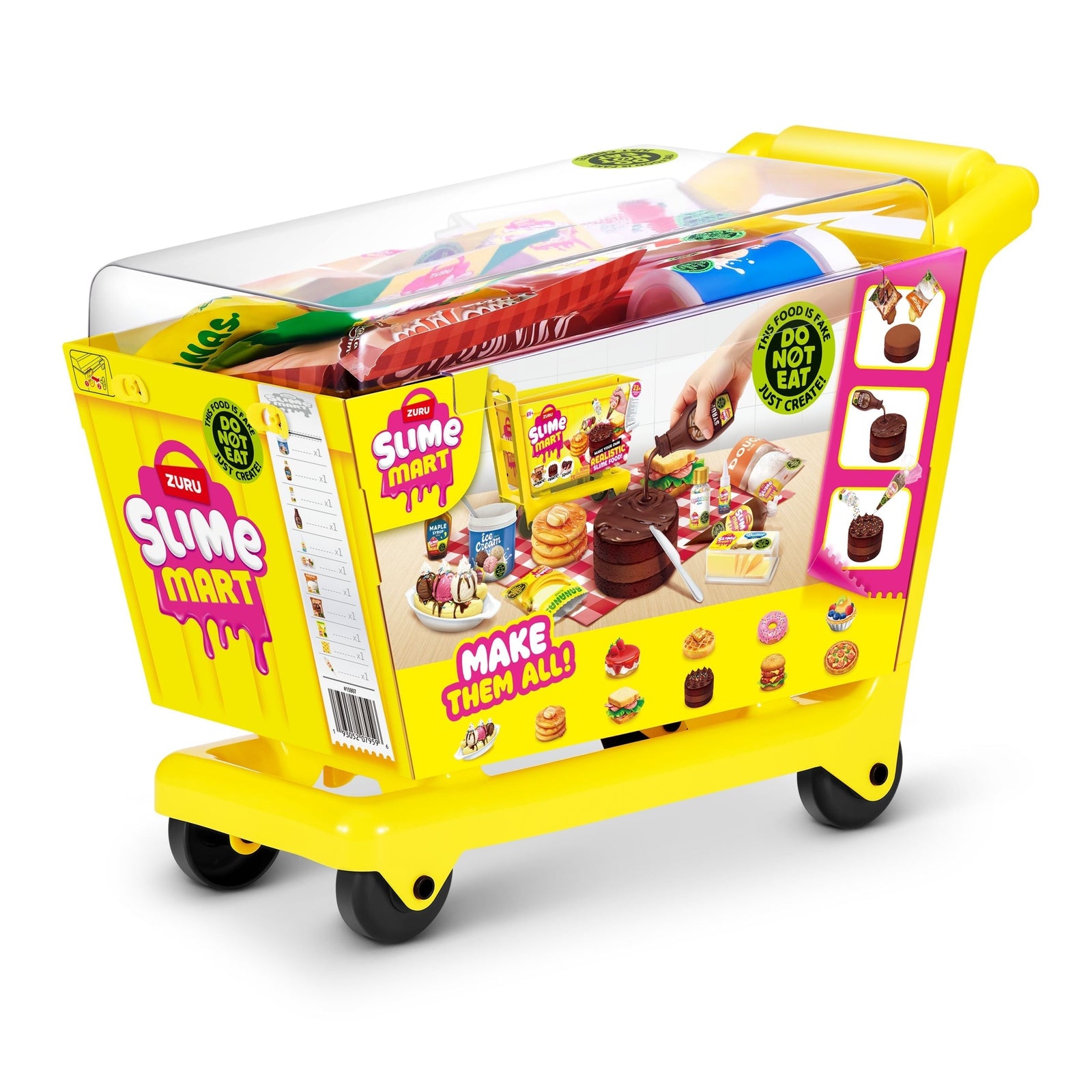 Mart Shopping Cart Series 1, Playset, Yellow V2B3 - product image 2