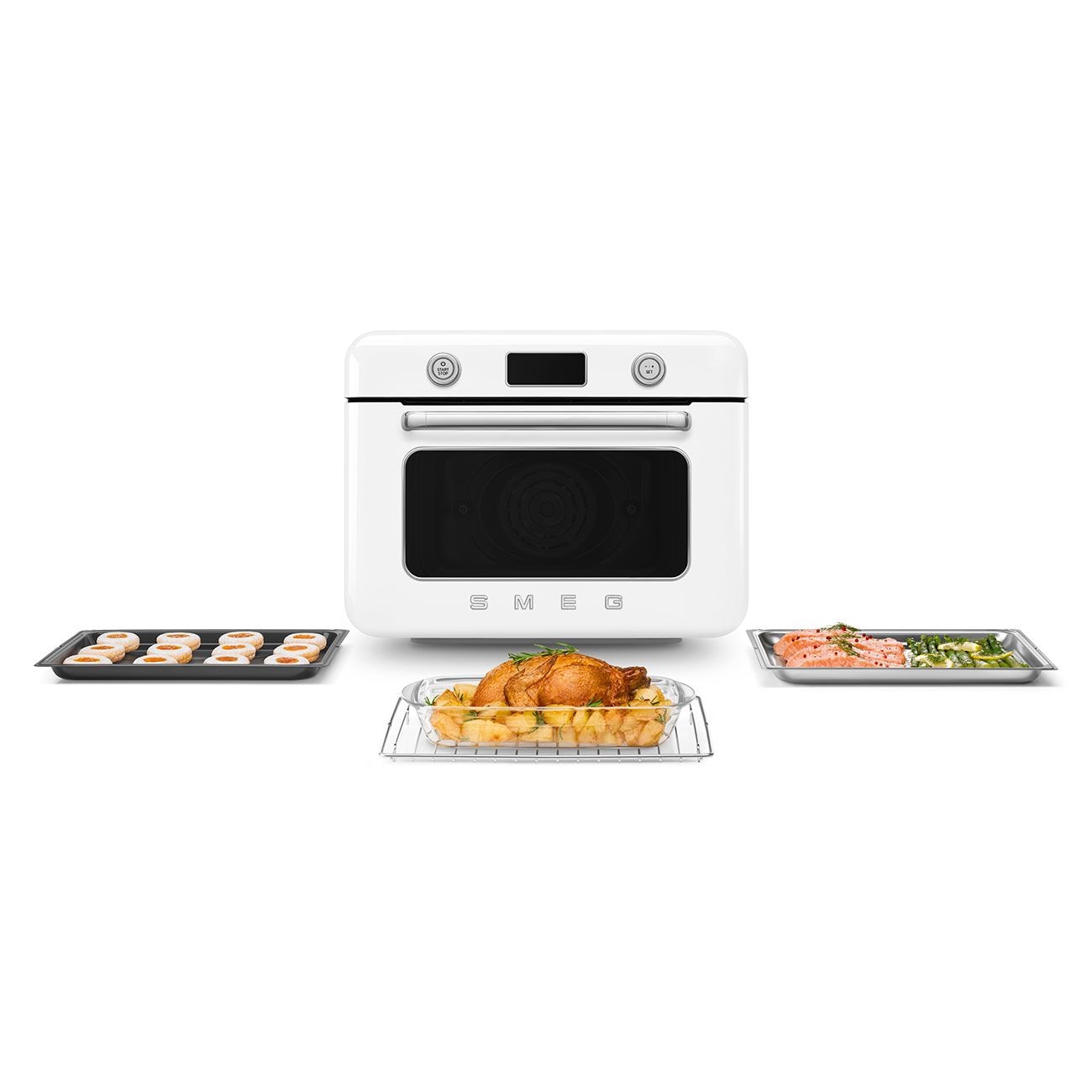 Combi Multifunction Steam Oven with Airfry, White J6M5 - product image 8