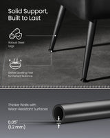 Home Mid-Century Ink Black Ottoman Storage Bench I9H0 - product image 7