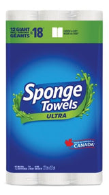 Ultra Choose-A-Size Giant Roll Paper Towels, 2-ply, 12-pk B6U2 - product image 2