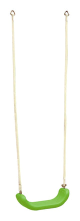 Outdoor Replacement Swing Seat with Two Rings and a Rope, Ages 4+, Green P3Q6 - product image 1