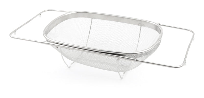Stainless Steel Expandable Strainer, 13.5 x 9.5-in, 3.21-L Y5C2