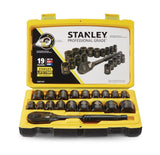Professional Grade Black Chrome Socket Set, 19-pc, SAE/Metric V0J7 - product image 2