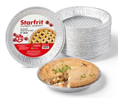 9ʺ Aluminum Deep Pie Plates, 50-pk D4F5 - product image 1
