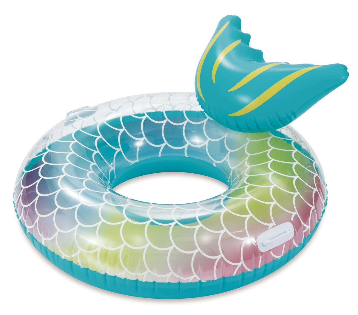 and Finn Inflatable Round Pool Swim Float/Tube, with Pillow, 48-in Q9L0 - product image 1