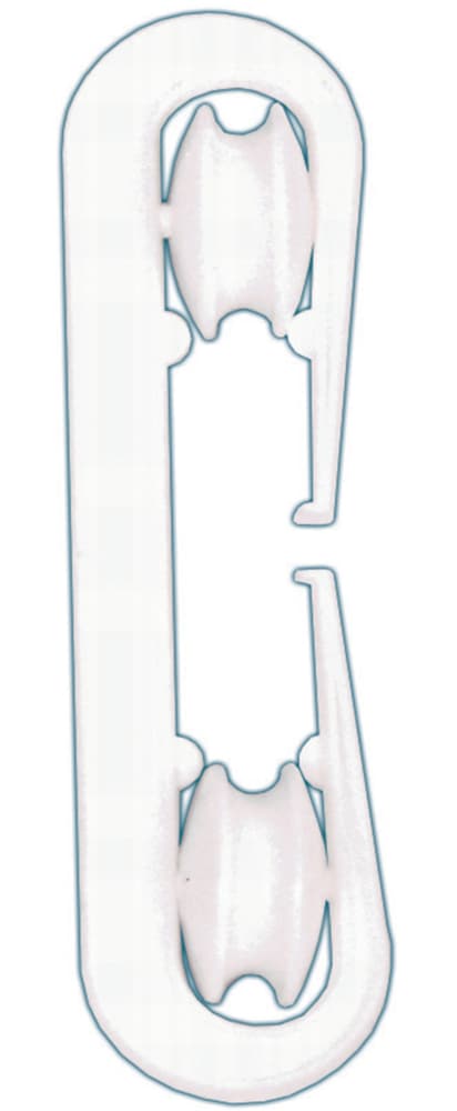 Plastic Clothesline Divider, 7-in B7I7 - product image 1
