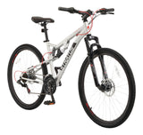 Parallax Dual-Suspension Mountain Bike, 27.5-in Wheel, Silver T7G1 - product image 1