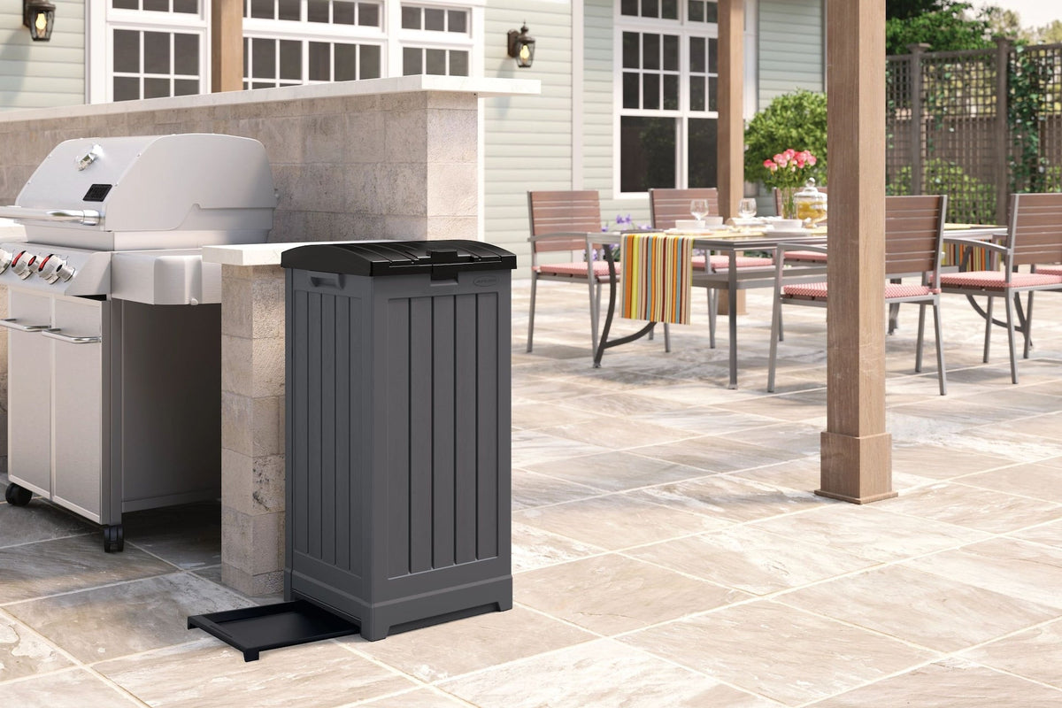 Trash Hideaway Outdoor Garbage/Trash Refuse Container, 135L M9A5 - product image 5