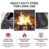 Shelton Fire Ring, Black G0Y5 - product image 6