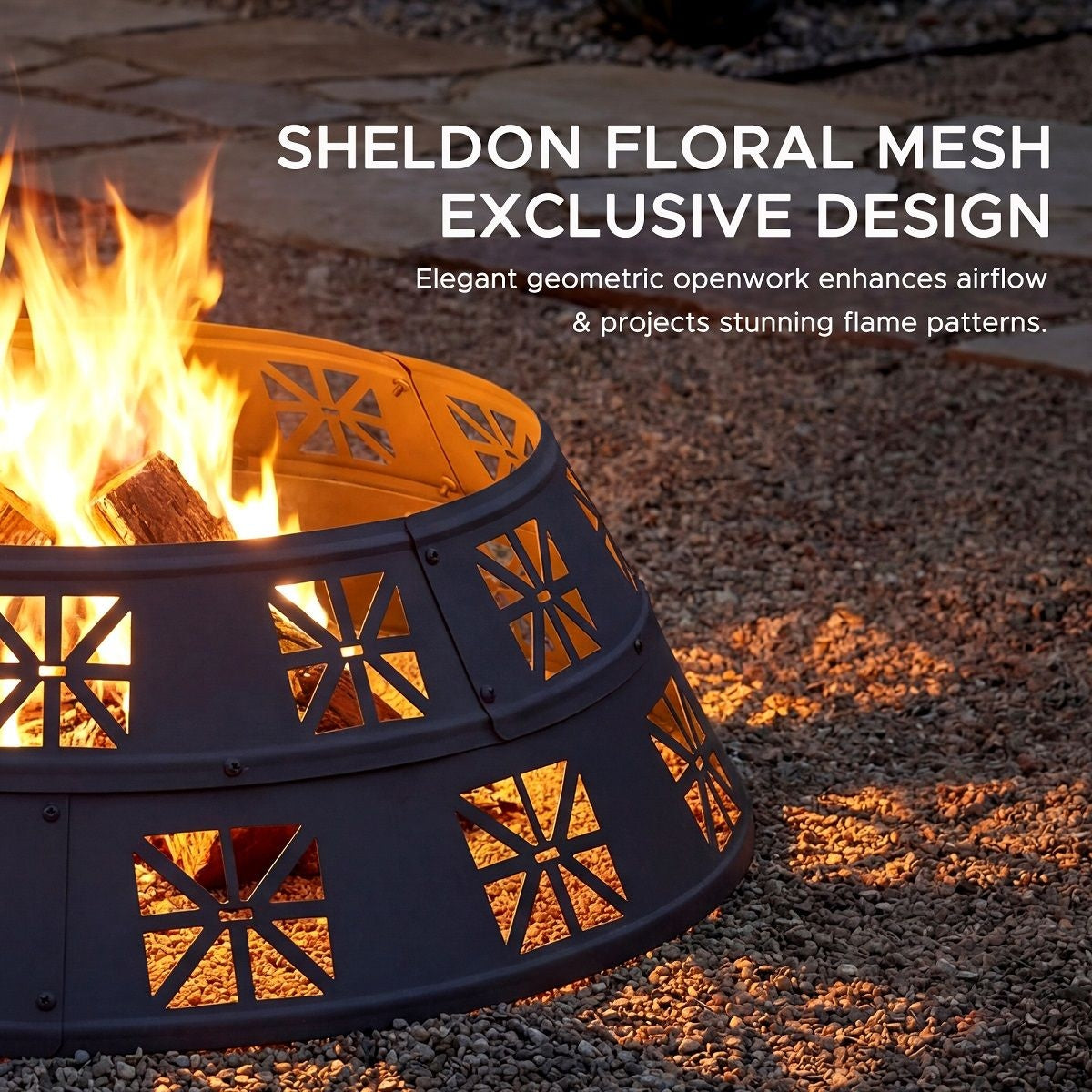 Shelton Fire Ring, Black G0Y5 - product image 7