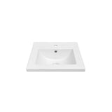 Ceramic Square Vanity Sink Top, 18-in W1B6 - product image 1