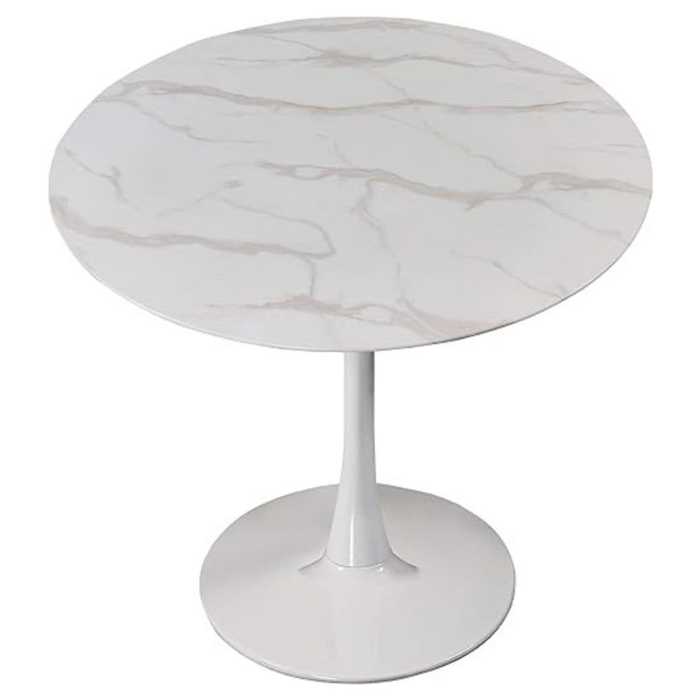 Me Home Leo Faux Marble Dining Table Tulip Base R3C9 - product image 3