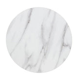 Me Home Leo Faux Marble Dining Table Tulip Base R3C9 - product image 4