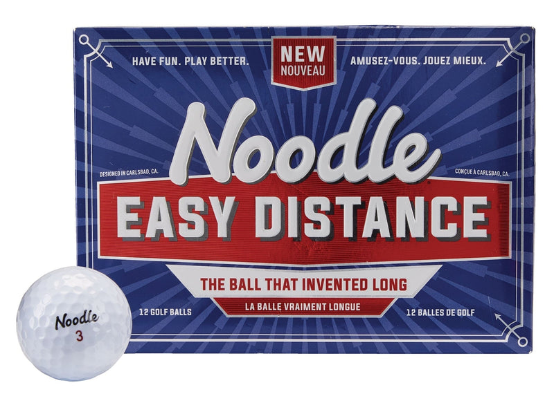 Noodle Easy Distance Golf Balls, White, 12-pk J5K3