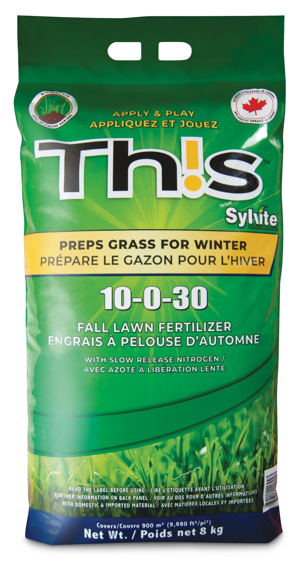 !S 10-0-30 Fall Lawn Fertilizer, 8-kg I1M2 - product image 1
