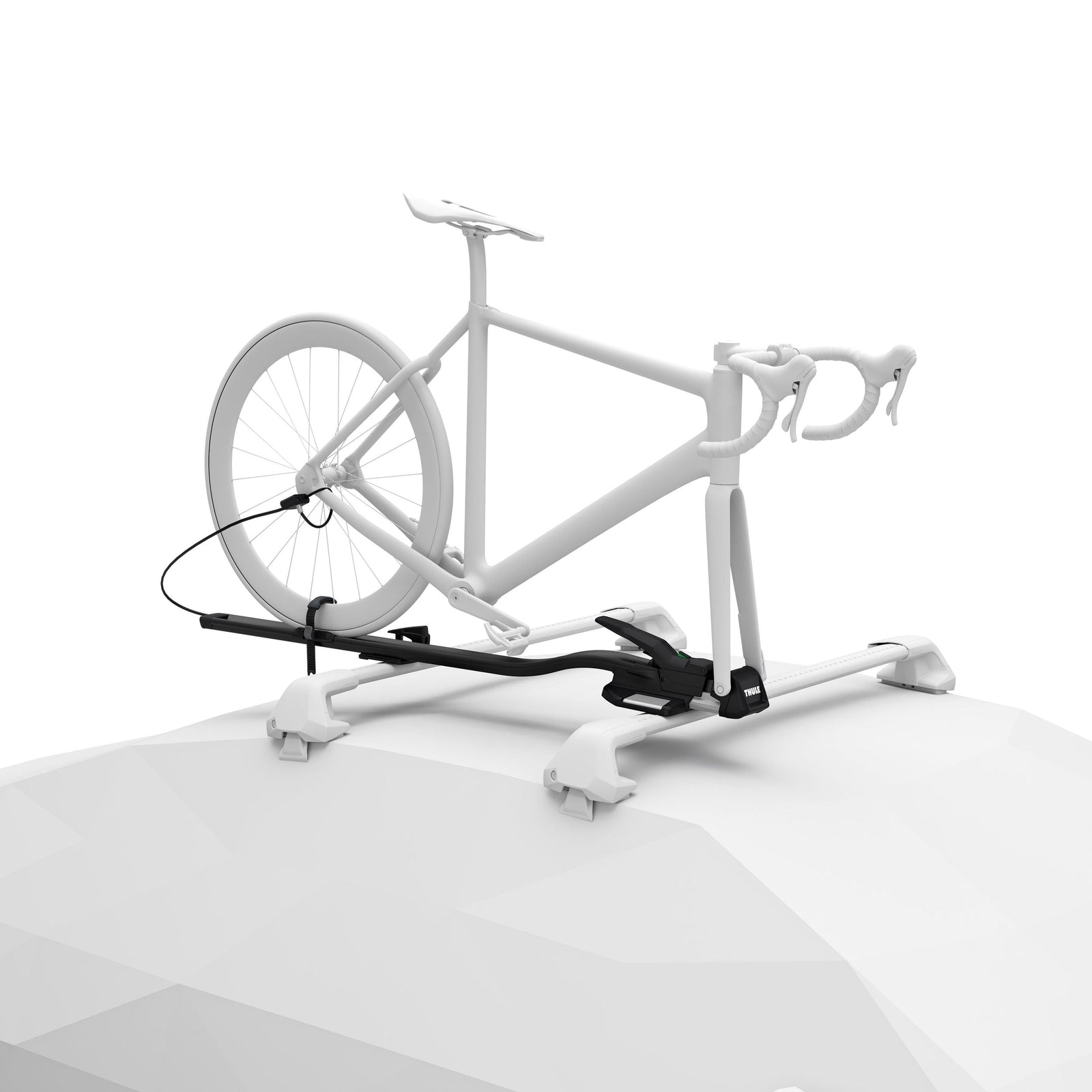 UpRide Black Lockable Fork Mount Roof Bike Rack C7R5 - product image 1